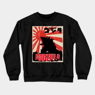 Japanese GODZILLA Tokyo Vintage Crewneck Sweatshirt